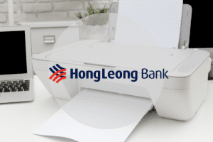 Cetak penyata Hong Leong Bank